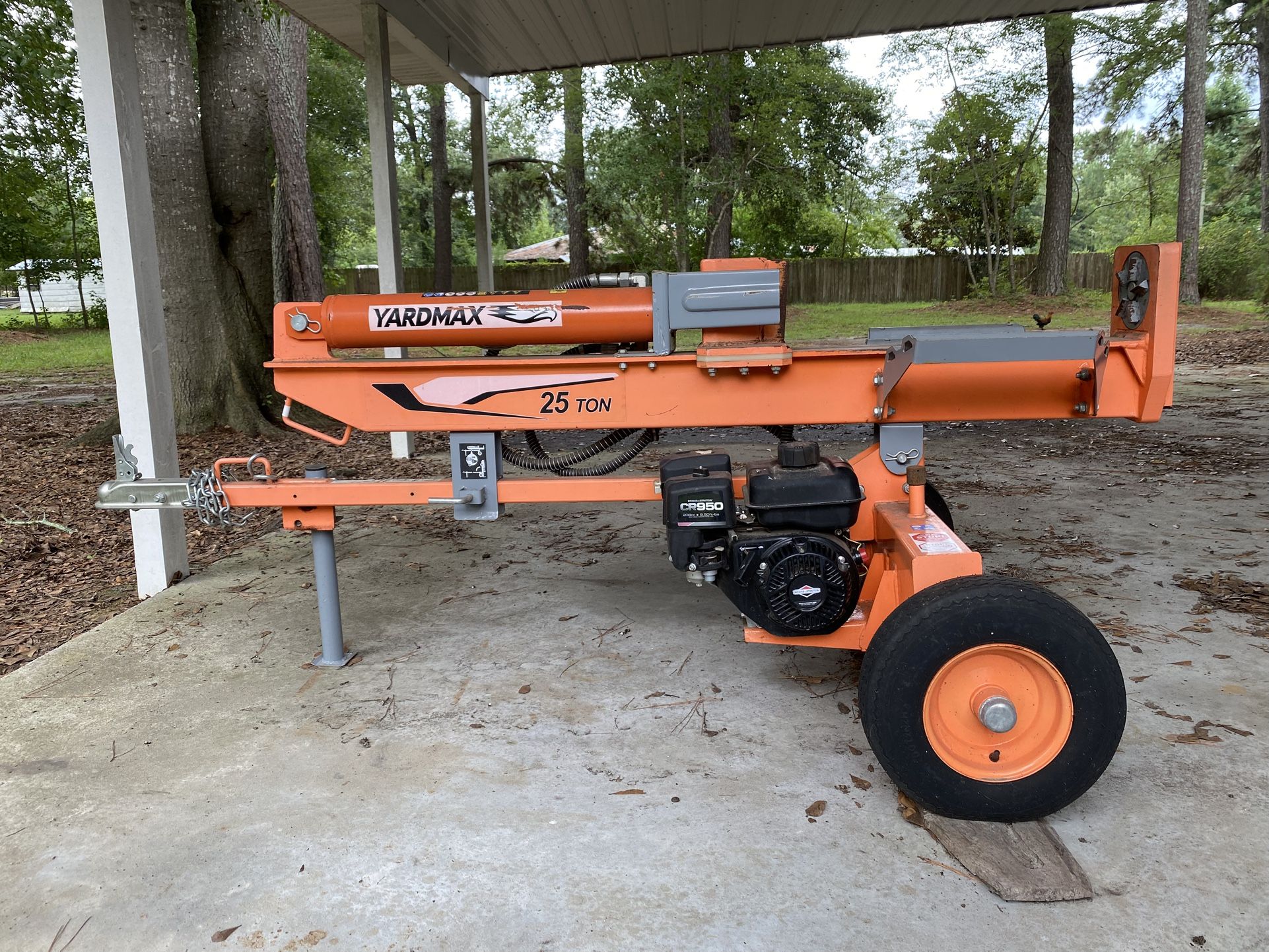 YARDMAX log Splitter 25 ton