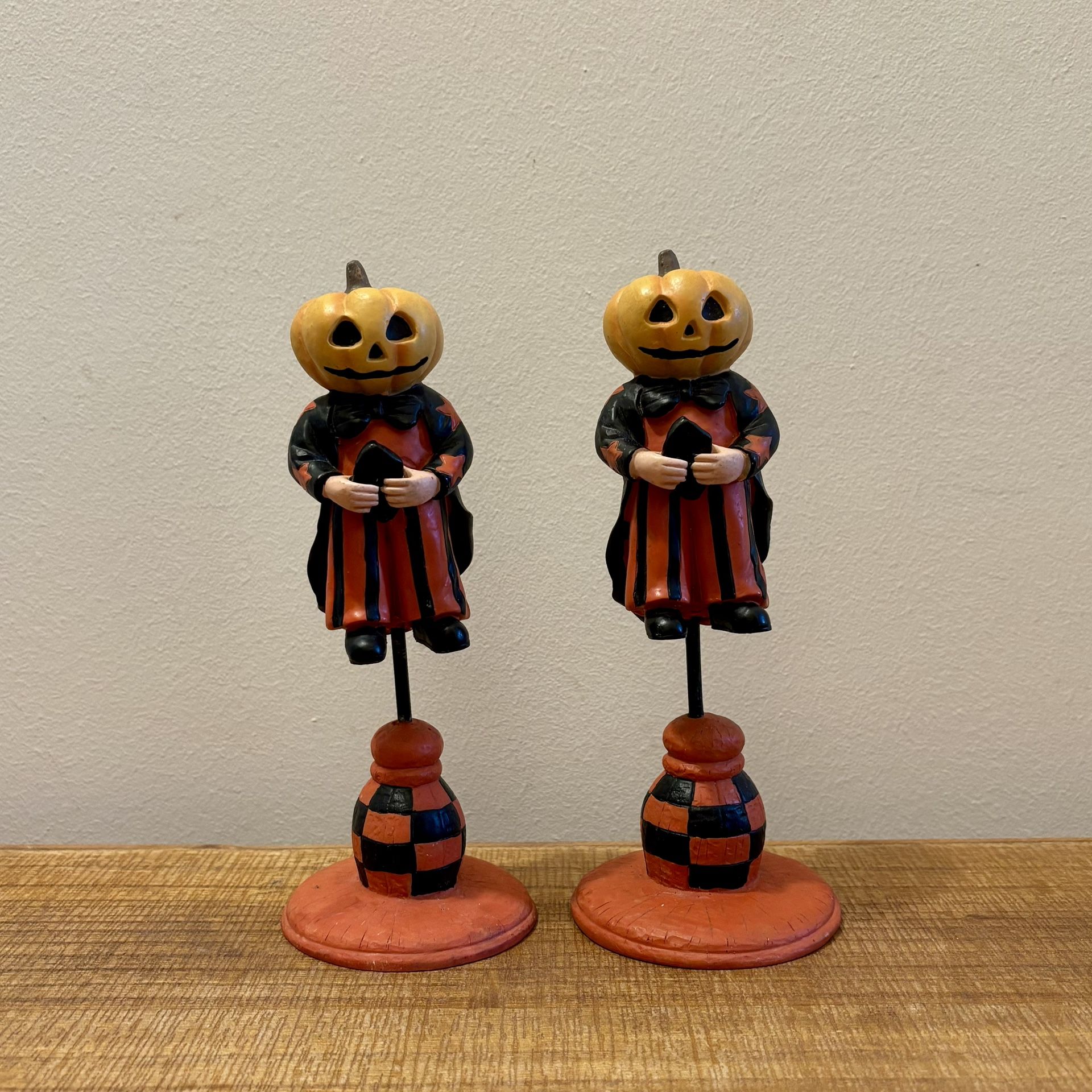 Vintage Pumpkin Heads