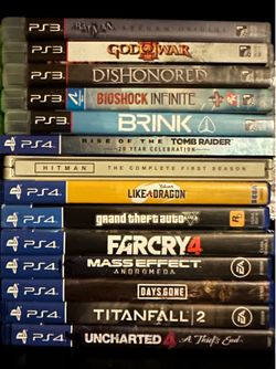 PS3 & PS4 Games