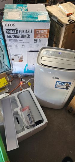 Emerson Quiet Kool SMART Portable Air Conditioner 12000-BTU Remote, Wi-Fi, and Voice Control for Rooms up to 550-Sq. ft
R