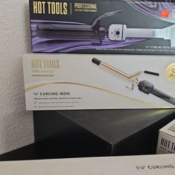 5/8 Curling Iron Hot Tools Pro Artist 24K Gold Collection 