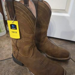 Full Leather Cowboy Boots 10.5