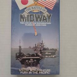 The Battle of Midway VHS 1942 John Ford WWII Documentary