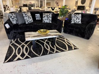 Sofa and chair