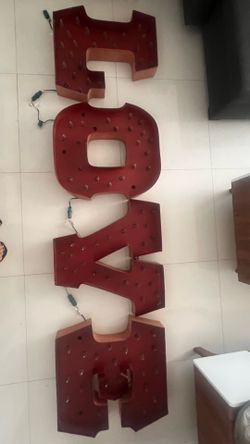 LOVE Marquee Lights  Decor | Metal Marquee Letters Sign | Robust steel light letters for an event party