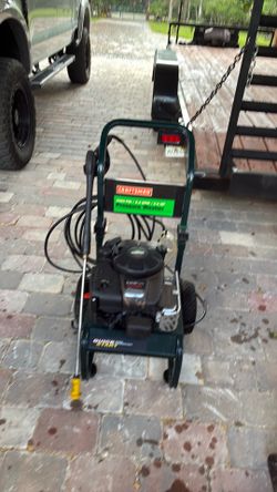 Craftsman pressure washer Craftsman pressure washer