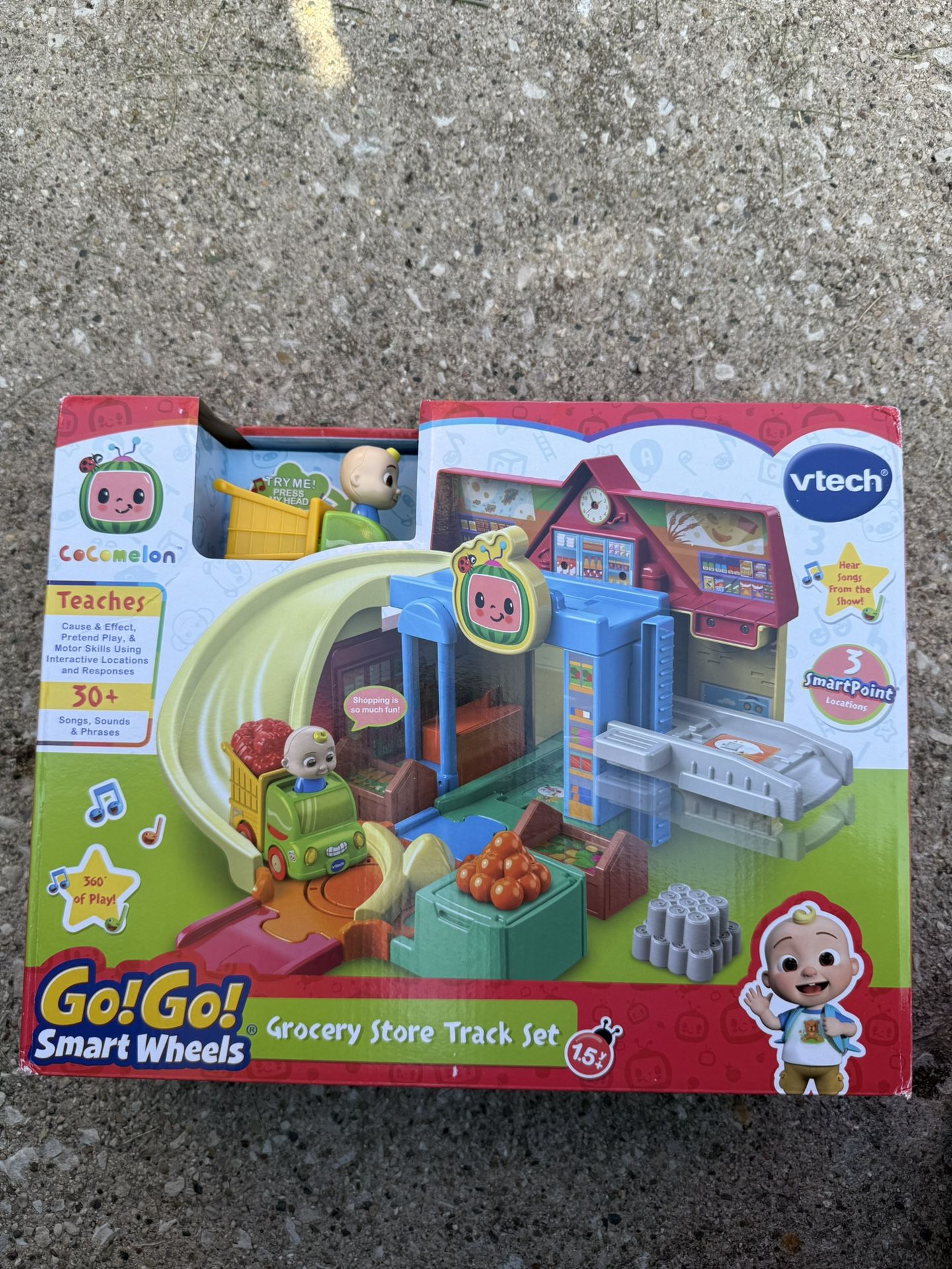 CoCoMelon Go! Go! Smart Wheels Cart Racers