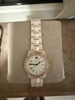 Michael Kors petite ceramic pink watch