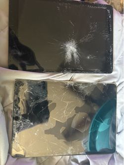 2 Broken iPads for Parts or Repair