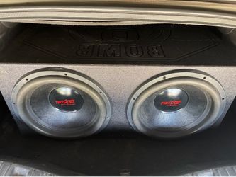 Twister Audio 15” Subs and Nemesis Audio Amplifier(5000 watt RMS)
