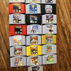 Nintendo 64 Games Mario Part, Zelda , Pokémon Stadium 1 & 2 