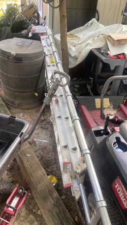 Extension ladder & telescope ladder