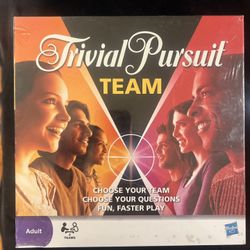 Trivial Pursuit Team Game by Hasbro 2009 Adult with 2 Teams NEW AND SEALED