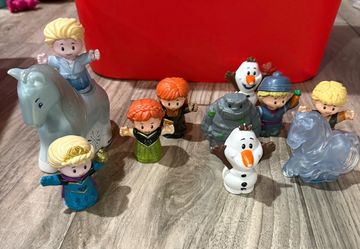 Fisher-Price Little People Disney Frozen Figure Lot