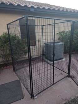 Large Outdoor Metal Dog Kennel Enclosure