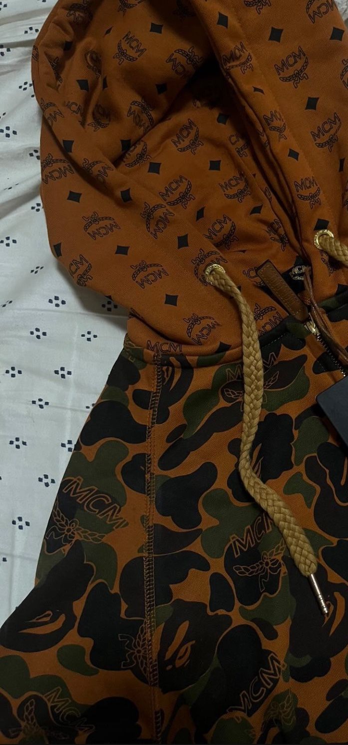 mcm Bape Zip Up