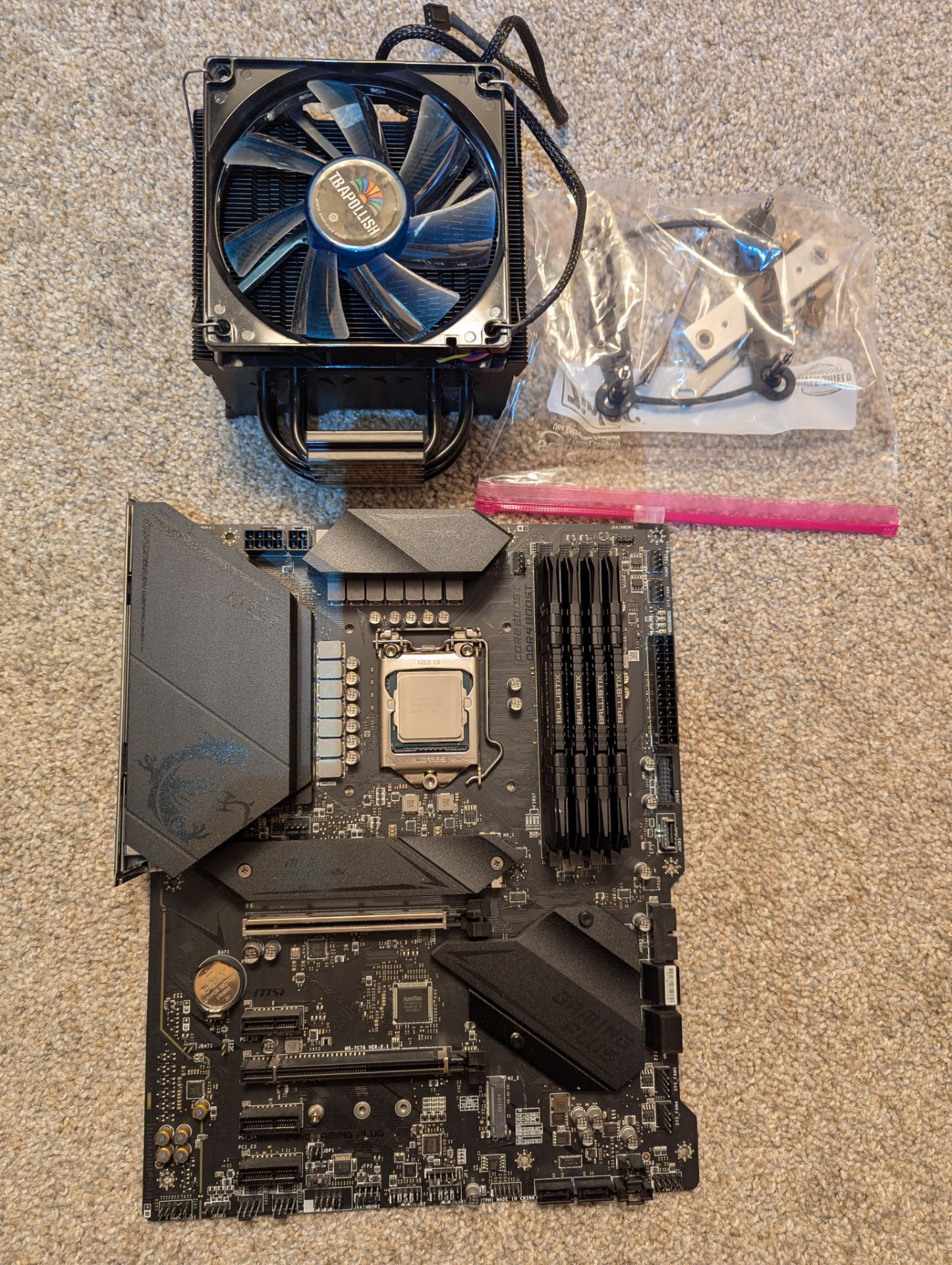 MSI Z490 i5-10600K 32GB DDR4 Combo