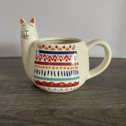 Dave and Busters Alpaca Large Mug Ceramic Coffee Cup 16 oz