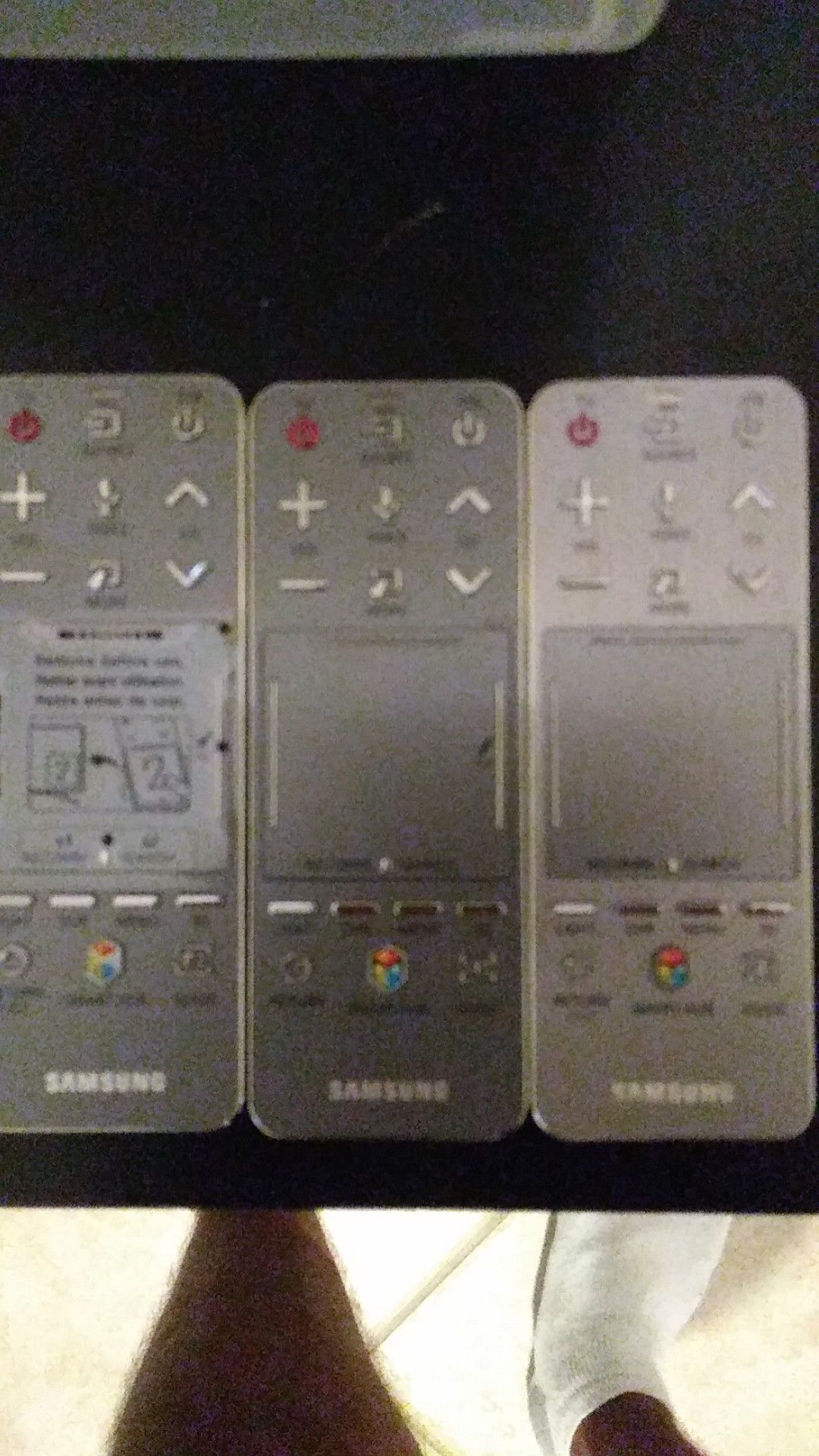 UHD TV SERIES 9 9000. REMOTE CONTROLS. SET OF 3....I HEAR OFFERS