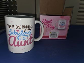 Fabulous aunt mug