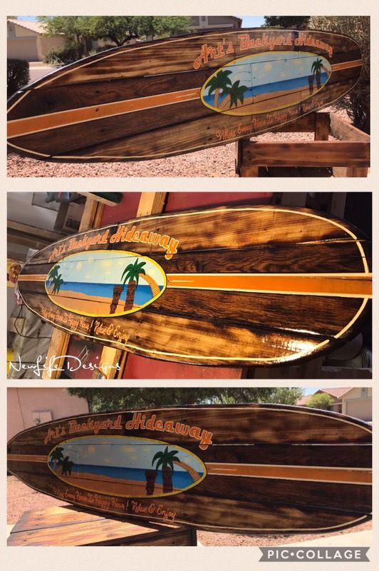 Custom ordered 6' surfboards.