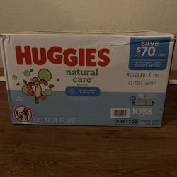 Huggies Wipes (1088 ct) 