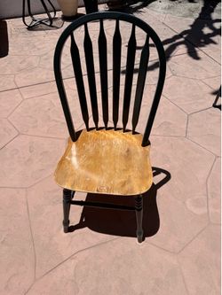 Wood chair