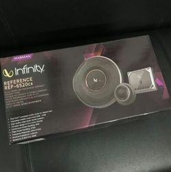 NEW Infinity REF-6520CX 6.5" Premium Component Car Spearker Set 6Pc-Excelent Sound/Quality