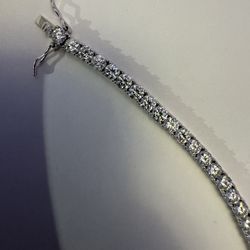 Tennis bracelet Moissanite 7.5 