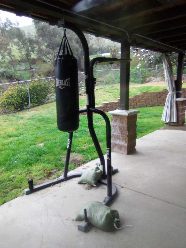 Heavy Bag With Speed 