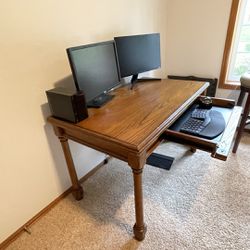 Ashley Furniture - Signature Series - Small Leg computer Desk- New = 275.00