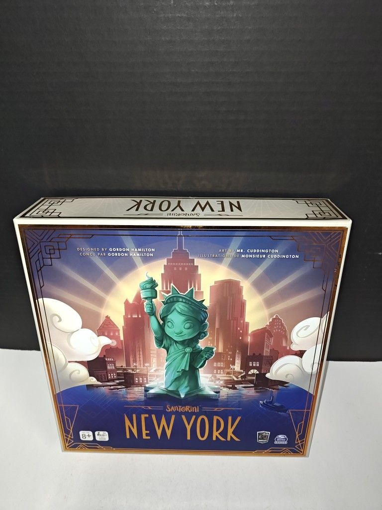 Santorini New York Board Game Family & Kids Building Spin Master Games 2020 New