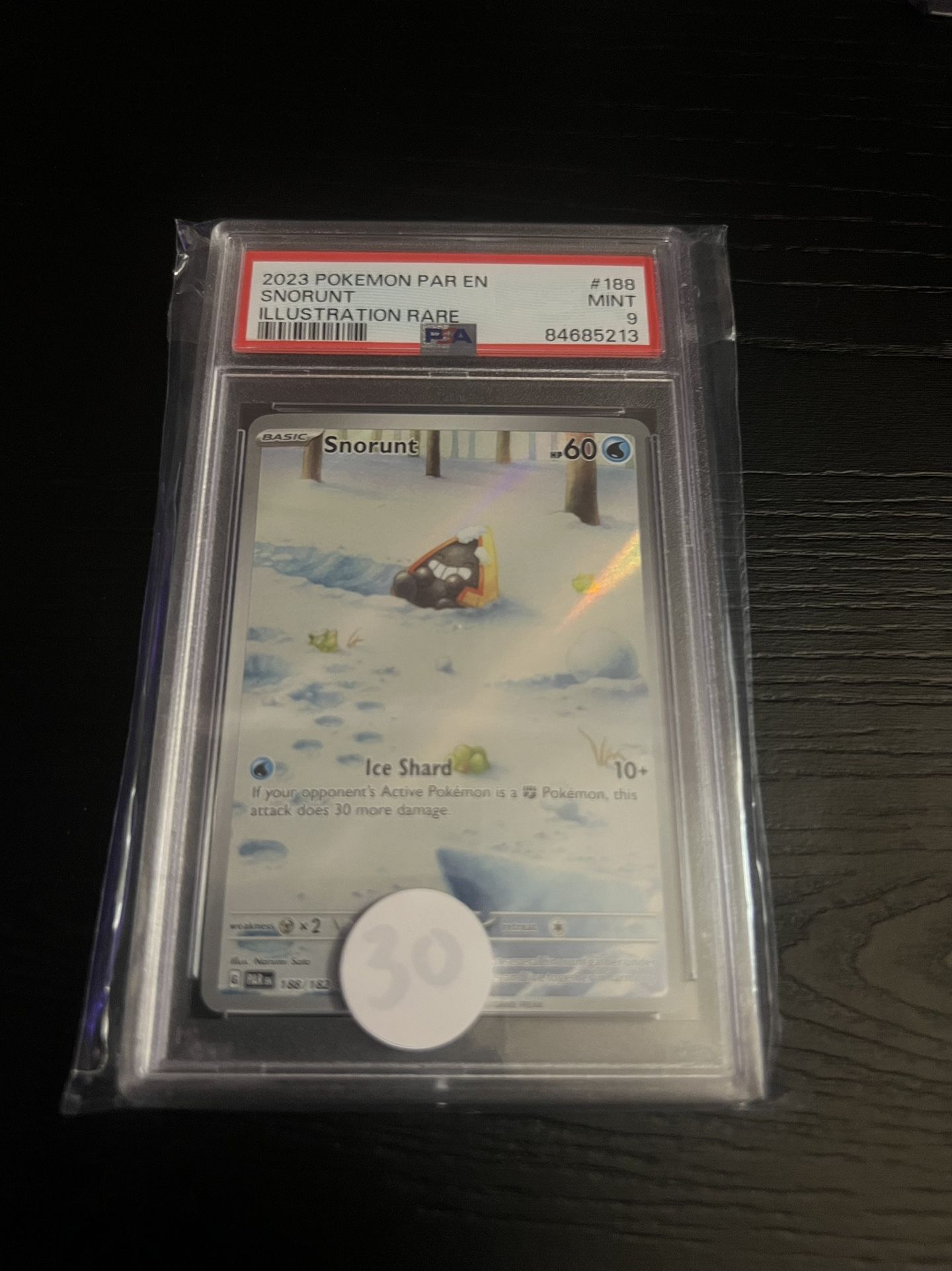 Pokemon Snorunt PSA 9