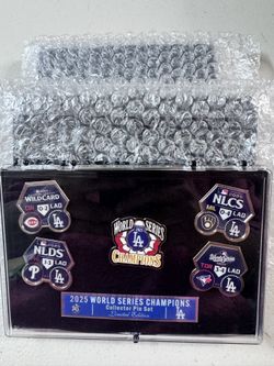 2025 World Series Champion Dodgers 5 Pin Set