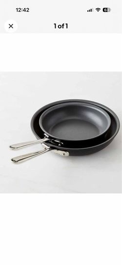 $100 All-Clad HA1 Hard Anodized Nonstick  PFOA Free 8", 10" Open fry pans