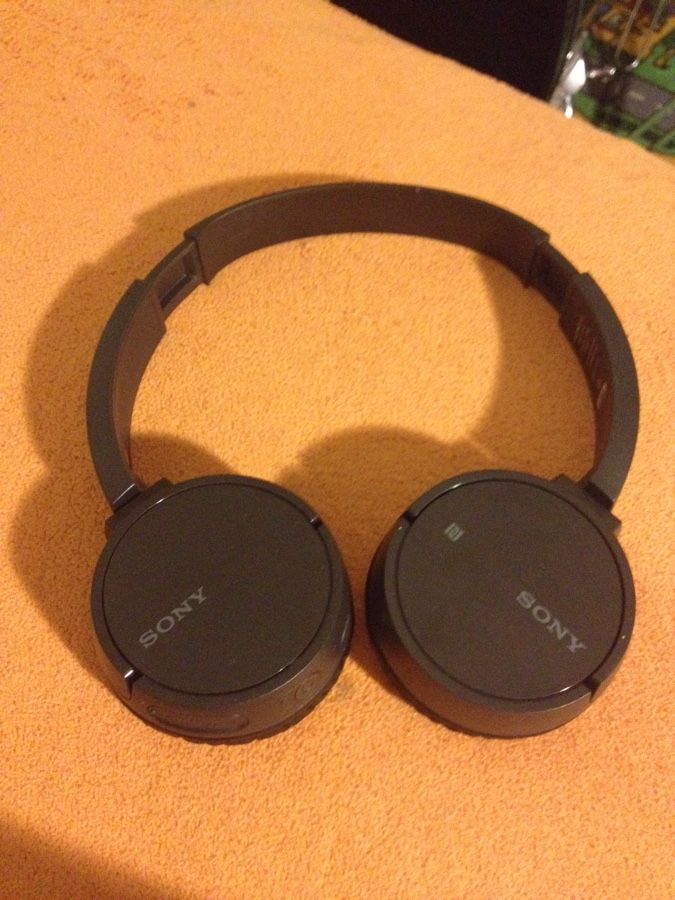 New Bluetooth Sony headphones