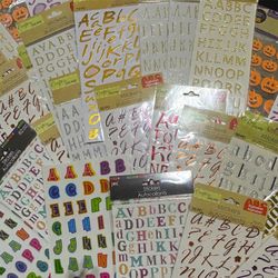 ⭐ Brand-New Alphabet Stickers – Tons of Styles, Only $2 Each!