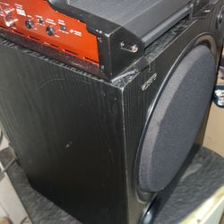 DUAL XPR522 Amplifier  & ONY SubWoofer 🔊 