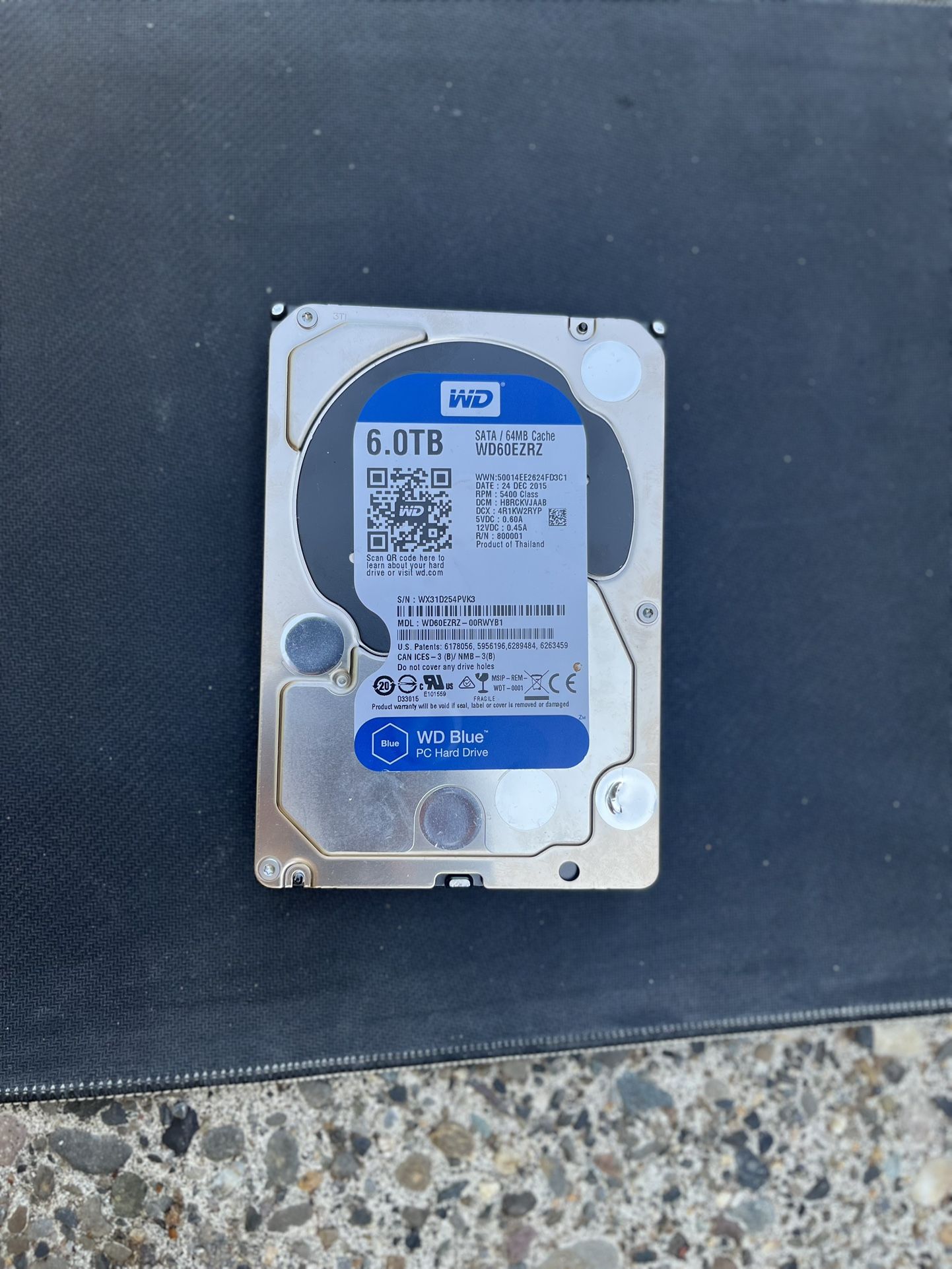 WD Blue 6TB Internal Hard Drive