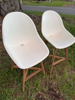 Set of 2 Modern Stool Chairs
