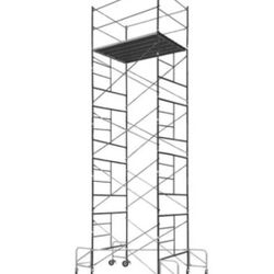 ROLLING SCAFFOLDS TOWER SET 20 FT HIGH 7 FT LONG, 5 FT WIDE WITH GUARD RAIL And Outriggers New 1550.00