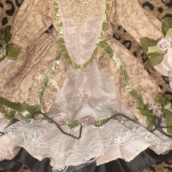 Vintage Doll Dress Set