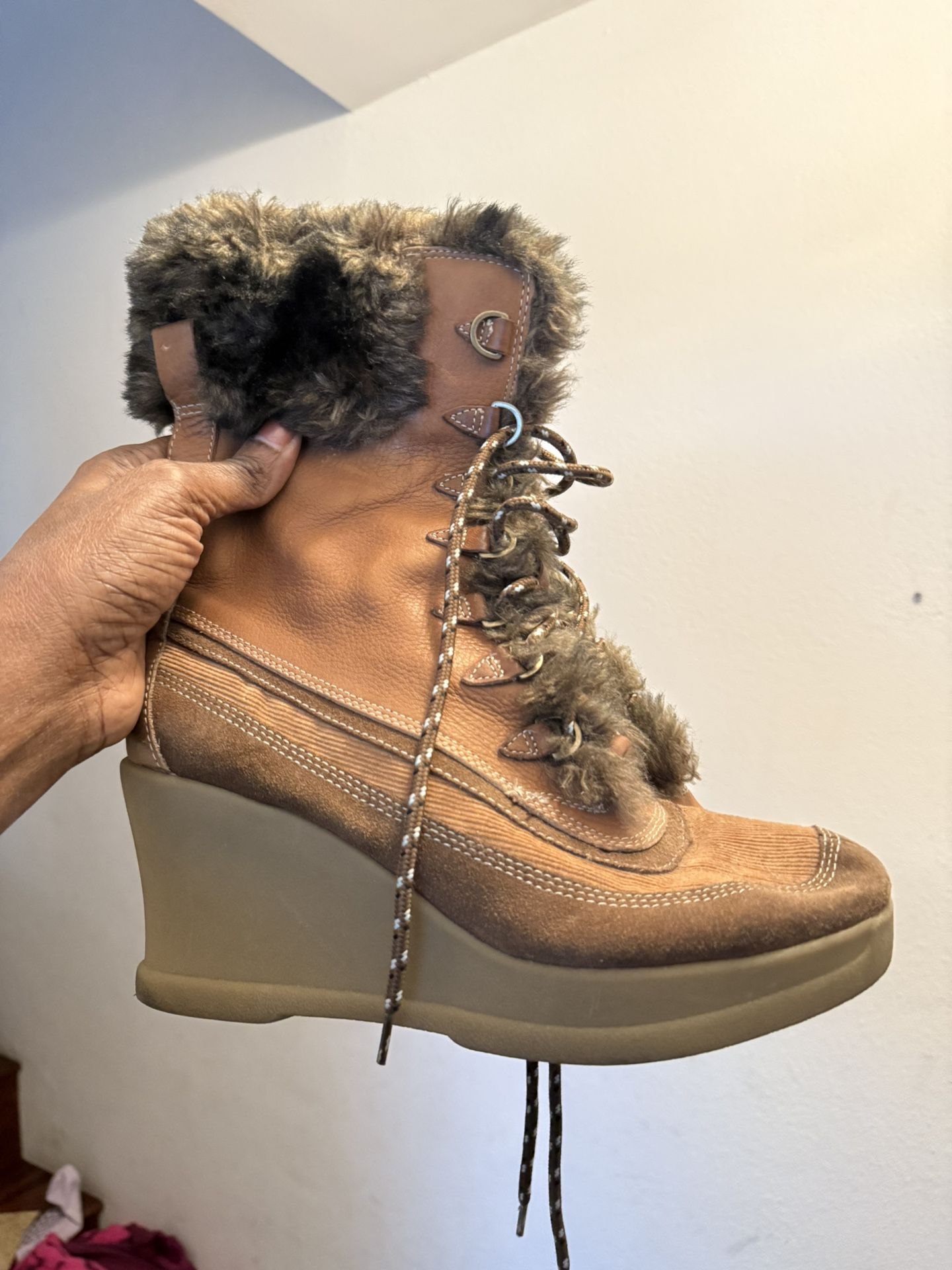 Baddass Leather Boots Ready For Winter! $50