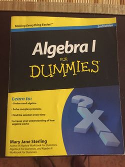 Algebra 1 for Dummies