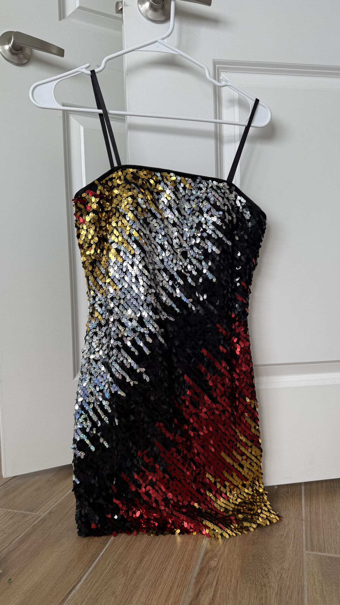 Dave & Johnny Sequin Mini Dress Multicolor Size 6 – Party/Cocktail