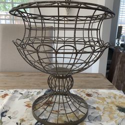 Metal Decorative Basket
