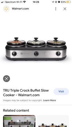 Triple Slow Cooker for Sale in Tampa, FL - OfferUp