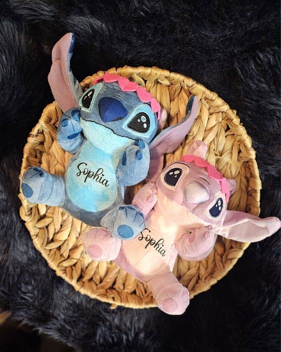 Stitch And Angel Plush