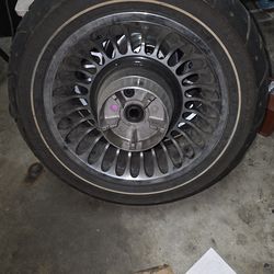 Harley rims and tires