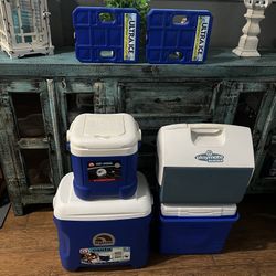 Coolers,  igloo Ice Cube, igloo Playmate MaxCold, igloo Contour,  Coleman 